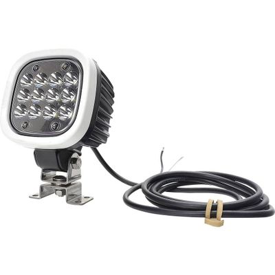 WAS Werkschijnwerper 12 V, 24 V, 36 V, 48 V, 60 V, 70 V W130 8000 Spot 1215 Verreikend licht (b x h x d) 110 x 159 x 86 mm 8000 lm WAS Werkschijnwerper 12 V, 24 V, 36 V, 48 V, 60 V, 70 V W130 8000 Spot 1215 Verreikend licht (b x h x d) 110 x 159 x 86 mm 8000 lm