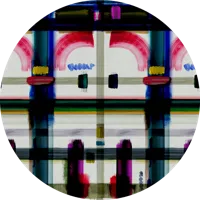 Moooi Carpets - Rond Vloerkleed Corinthian Check - Round Jewel Soft Yarn -