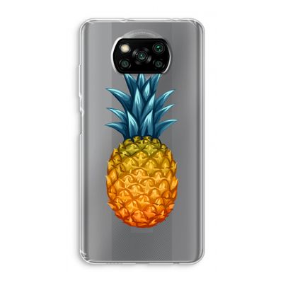 Grote ananas: Xiaomi Poco X3 Pro Transparant Hoesje