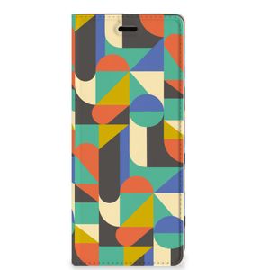 Sony Xperia 5 Hoesje met Magneet Funky Retro