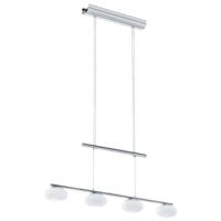 EGLO Aleandro 1 hangende plafondverlichting Flexibele montage Chroom, Wit