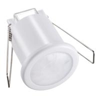 PIR bewegingssensor en schemerschakelaar - 360° - Opbouw - 8 meter bereik - Maximaal 800 Watt - Wit