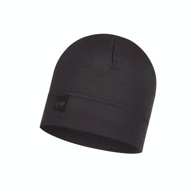 Buff Heavyweight Merino Wool Hat Solid Black Buff Heavyweight Merino Wool Hat Solid Black