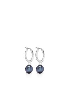 Hatton Labs boucles d'oreilles serties de perles - Argent