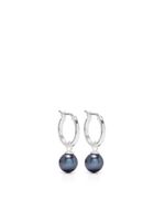 Hatton Labs boucles d'oreilles serties de perles - Argent - thumbnail