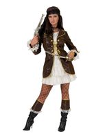 Piraten Boekanier Kostuum Dames - thumbnail