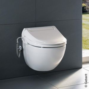 Geberit Aquaclean 4000 Douchewc Wand Spoelrandloos Glans wit 146.135.11.1