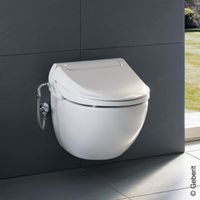 Geberit Aquaclean 4000 Douchewc Wand Spoelrandloos Glans wit 146.135.11.1 - thumbnail