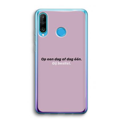 gij beslist: Huawei P30 Lite Transparant Hoesje