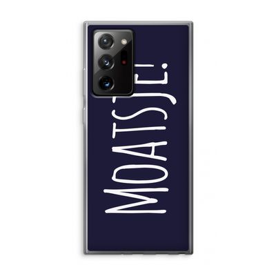 Moatsje!: Samsung Galaxy Note 20 Ultra / Note 20 Ultra 5G Transparant Hoesje