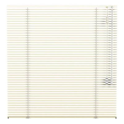 Leen Bakker - Fenstr Jaloezie 25mm Standaard Lak - (25009) - Aluminium - Crème - 120x10x10 Cm