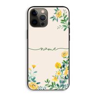 Gele bloemen: iPhone 12 Pro Max Biologisch afbreekbaar hoesje