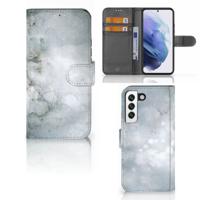 Hoesje Samsung Galaxy S22 Painting Grey | Portemonnee hoesje