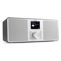 Retourdeal - Audizio Monza stereo DAB radio met Bluetooth - Zilver