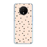 Kleine kattenkopjes: OnePlus 7T Transparant Hoesje