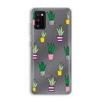 Sanseveria: Samsung Galaxy A41 Transparant Hoesje