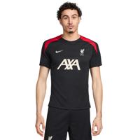 Nike Liverpool Strike Trainingsshirt 2024-2025 Zwart Rood