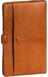 MUUD Carita Whisky - Handgemaakt leren etuit 15 x 22 x 6 cm