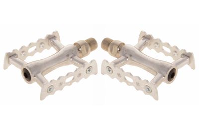 FK212 Aluminium Track Pedalen - Zilver FK212 Aluminium Track Pedalen - Zilver