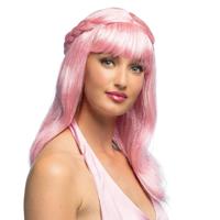 Pruik Pink Magical Sweety