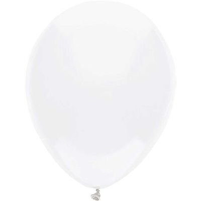 Ballonnen - wit - verjaardag/thema feest - 100x stuks - 29 cm