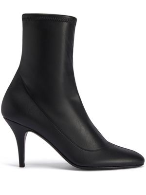 Giuseppe Zanotti bottines Felicienne 85 mm en cuir - Noir