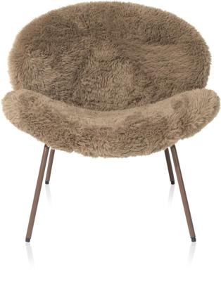 Fauteuil Freddy bruin