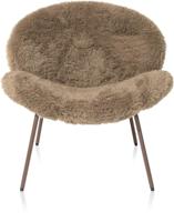 Fauteuil Freddy bruin