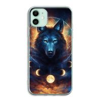 Wolf Dreamcatcher: iPhone 11 Transparant Hoesje