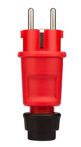 ABL stekker RA 2P 3X2,5 mm Rood zwart