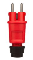 ABL stekker RA 2P 3X2,5 mm Rood zwart
