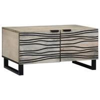 Salontafel Beige en zwart 80 x 50 x 40 cm
