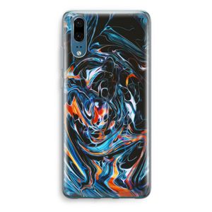 Black Unicorn: Huawei P20 Transparant Hoesje