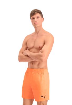 Puma Zwembroek Heren Mid Shorts Bright Orange-M