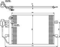 Condensor, airconditioning 35309