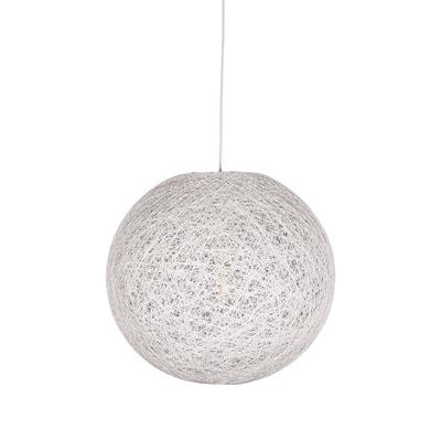 Label51 Witte hanglampTwist Ø 30cm - QP-4017