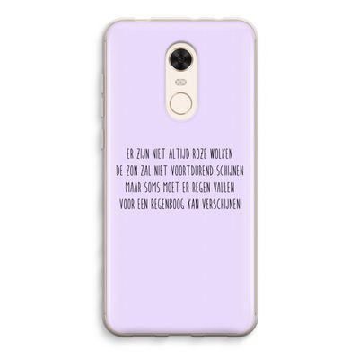 Regenboog: Xiaomi Redmi 5 Transparant Hoesje