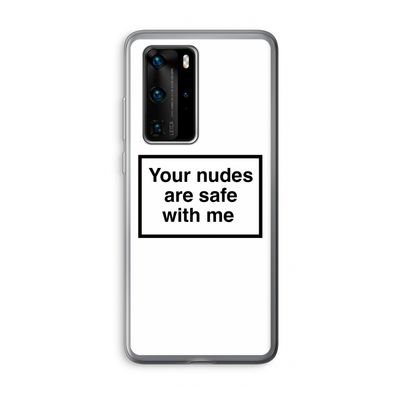 Safe with me: Huawei P40 Pro Transparant Hoesje