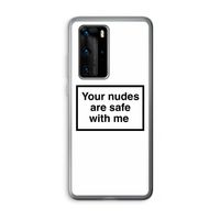Safe with me: Huawei P40 Pro Transparant Hoesje