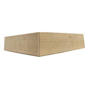 Onbewerkte houten hoekpoot 4,5 cm