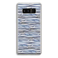 Verrassende lijnen: Samsung Galaxy Note 8 Transparant Hoesje