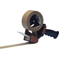 tesa Tapedispenser Blauw, Rood Rolbreedte (max.): 50 mm Rollengte (max.) 66 m Met reminrichting, Mes verwisselbaar