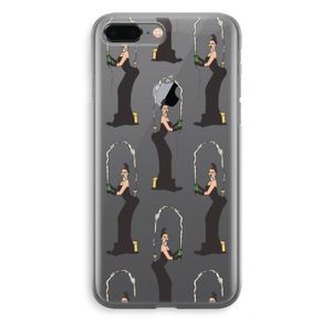 Pop Some Kim: iPhone 8 Plus Transparant Hoesje