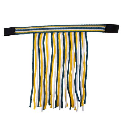 Pagony Stripe vliegenfrontriem geel maat:pony