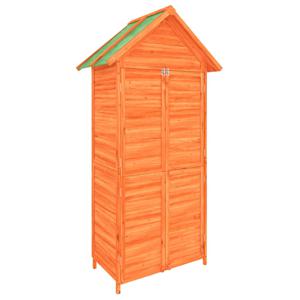 vidaXL Tuinschuur 89x52,5x175 cm massief grenenhout bruin