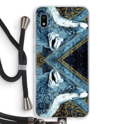 Golden Fox: Samsung Galaxy A10 Transparant Hoesje met koord