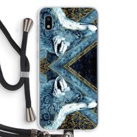 Golden Fox: Samsung Galaxy A10 Transparant Hoesje met koord