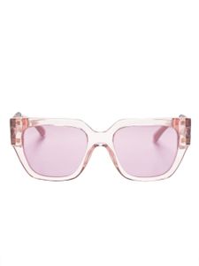 Versace Eyewear lunettes de soleil à monture carrée - Rose