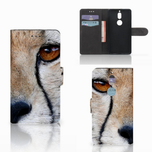 Nokia 7 Telefoonhoesje met Pasjes Cheetah