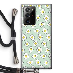 Spiegeleitjes: Samsung Galaxy Note 20 Ultra / Note 20 Ultra 5G Transparant Hoesje met koord